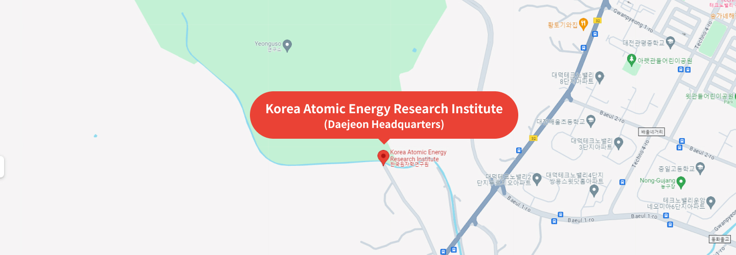 Daejeon Headquarters map images